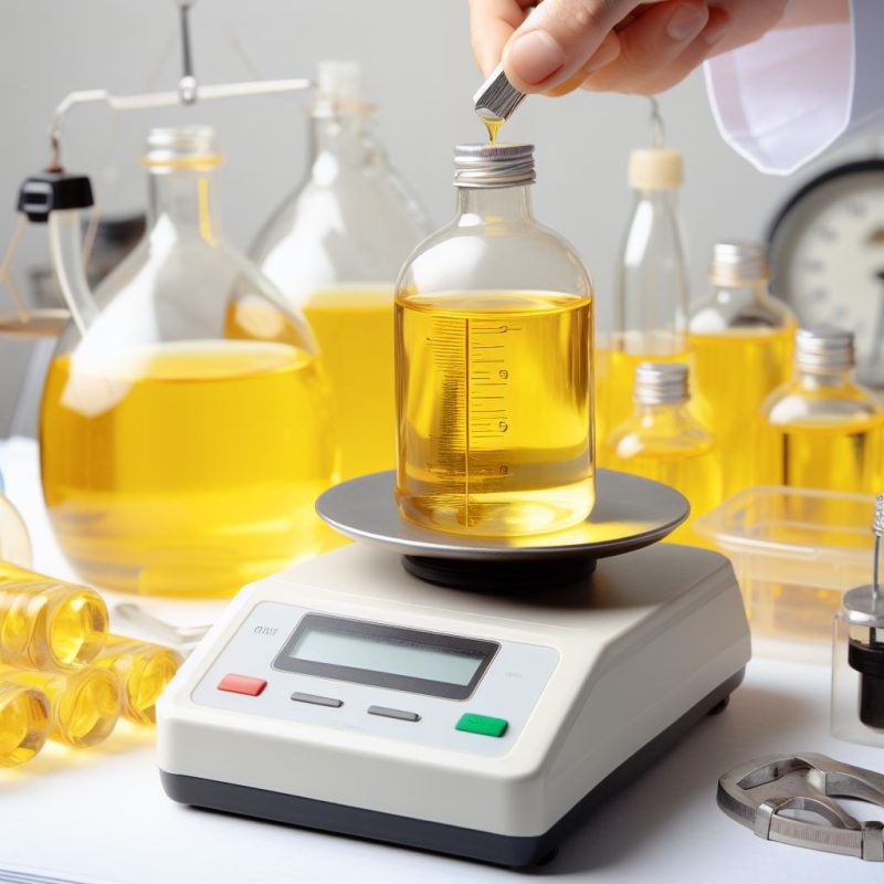 Ile waży litr oleju opałowego?